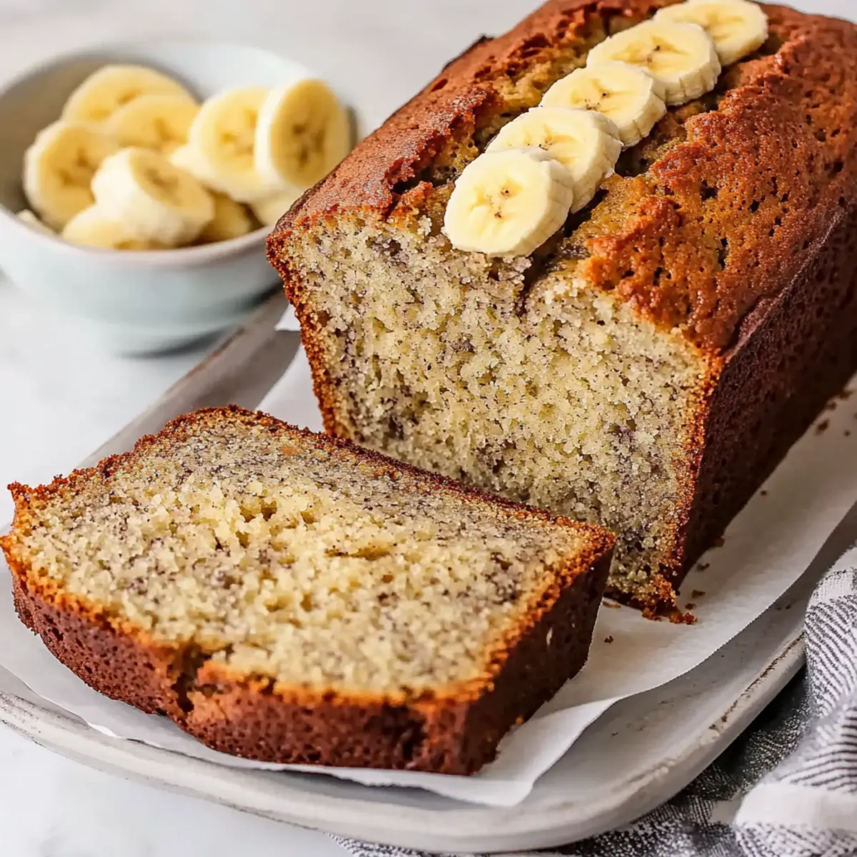 Super Soft Moist Banana Bread
