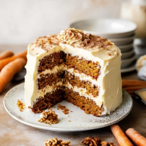 Carrot Cake With Epicurean Butter Cinnamon & Brown Sugar Flavored Butter