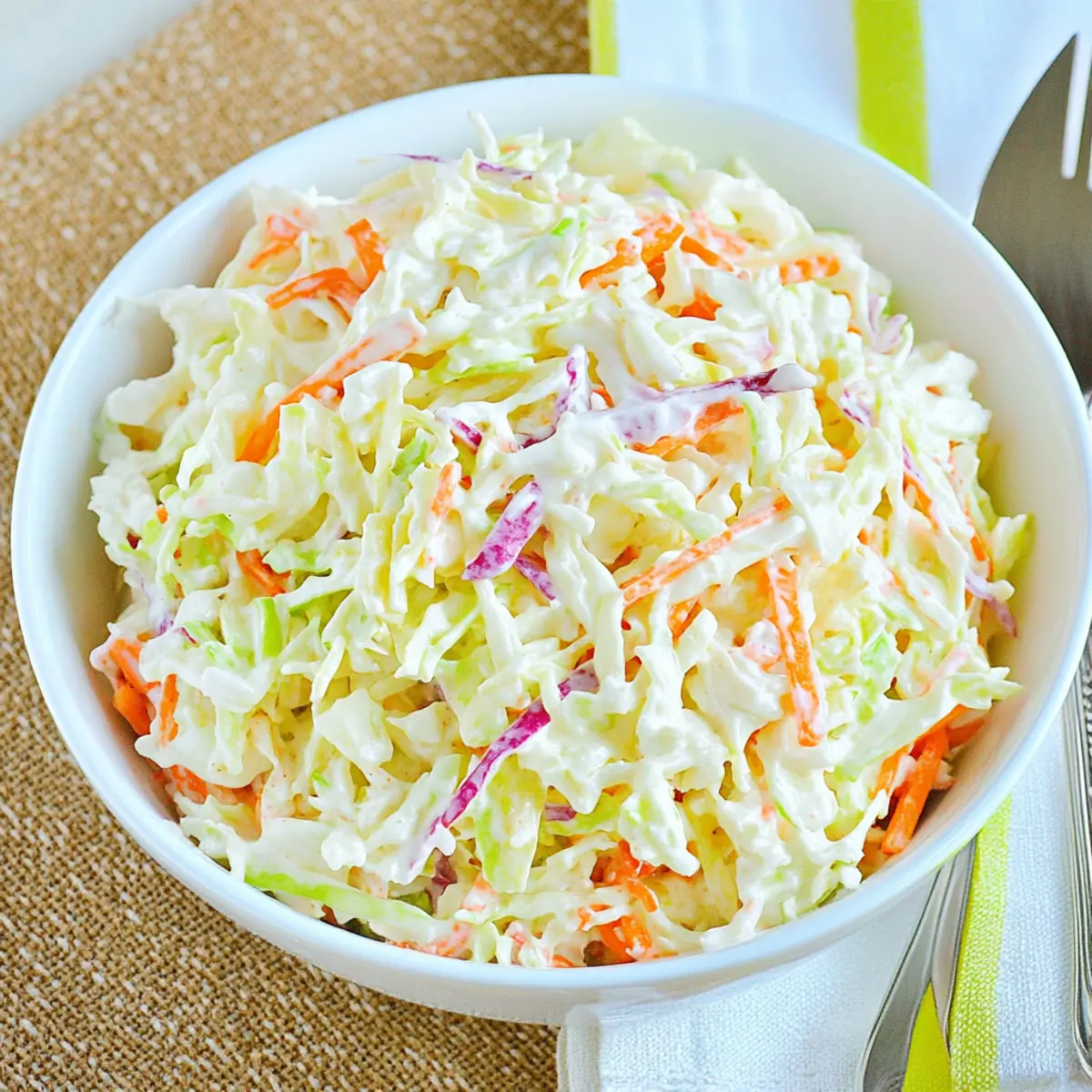 Extra Creamy KFC-Style Coleslaw