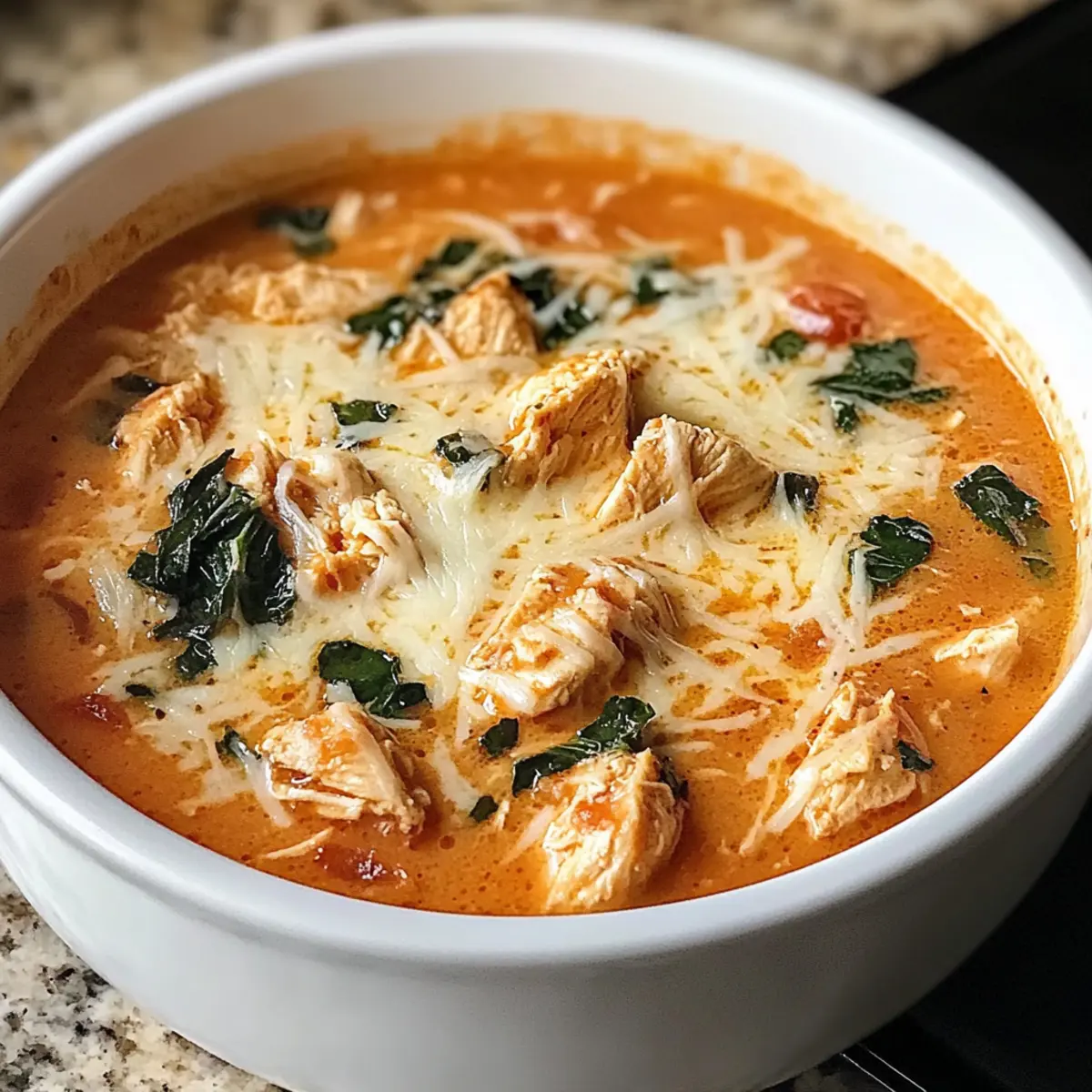 Crockpot Chicken Parmesan Soup: Creamy Comfort in Every Bowl