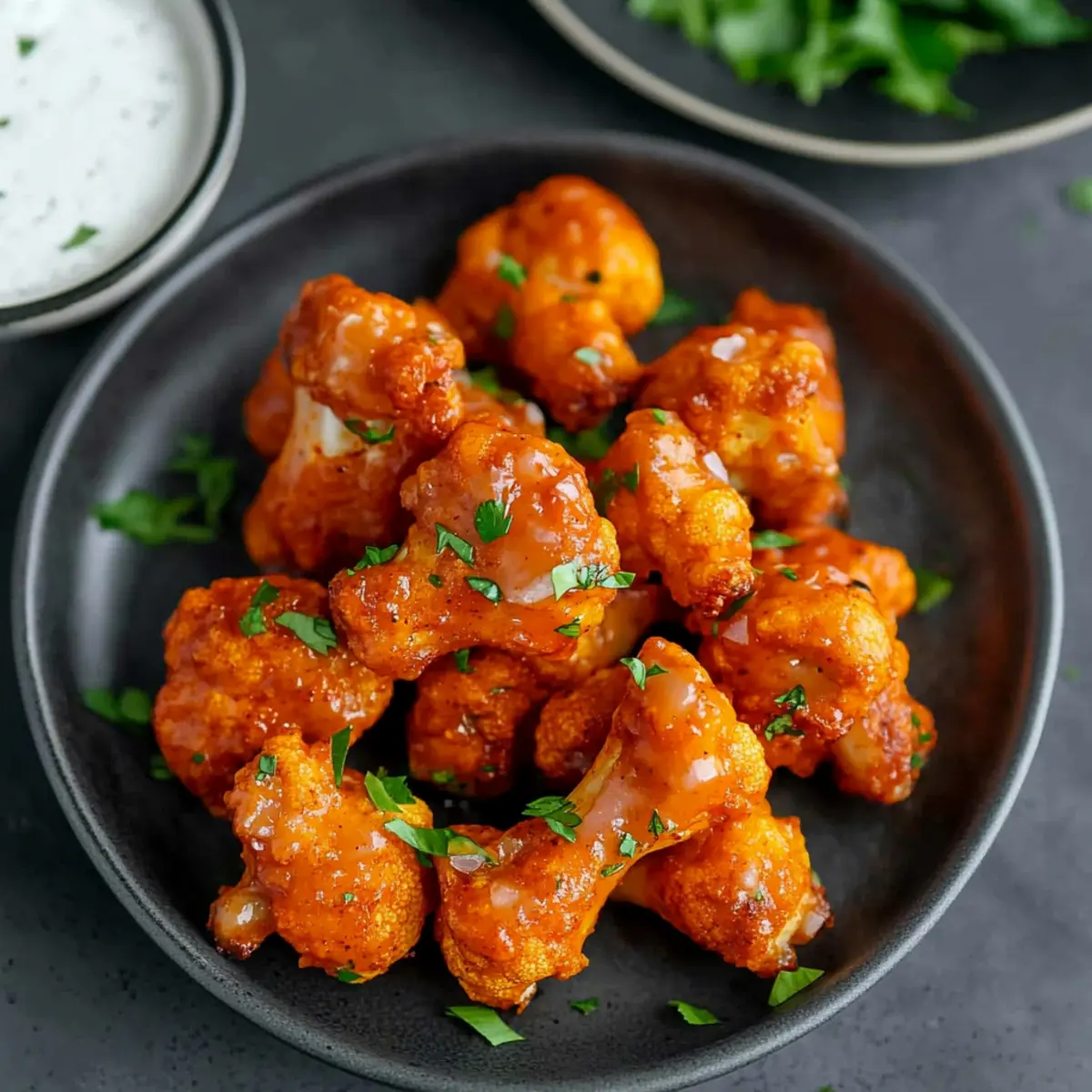 Air Fryer Cauliflower Wings