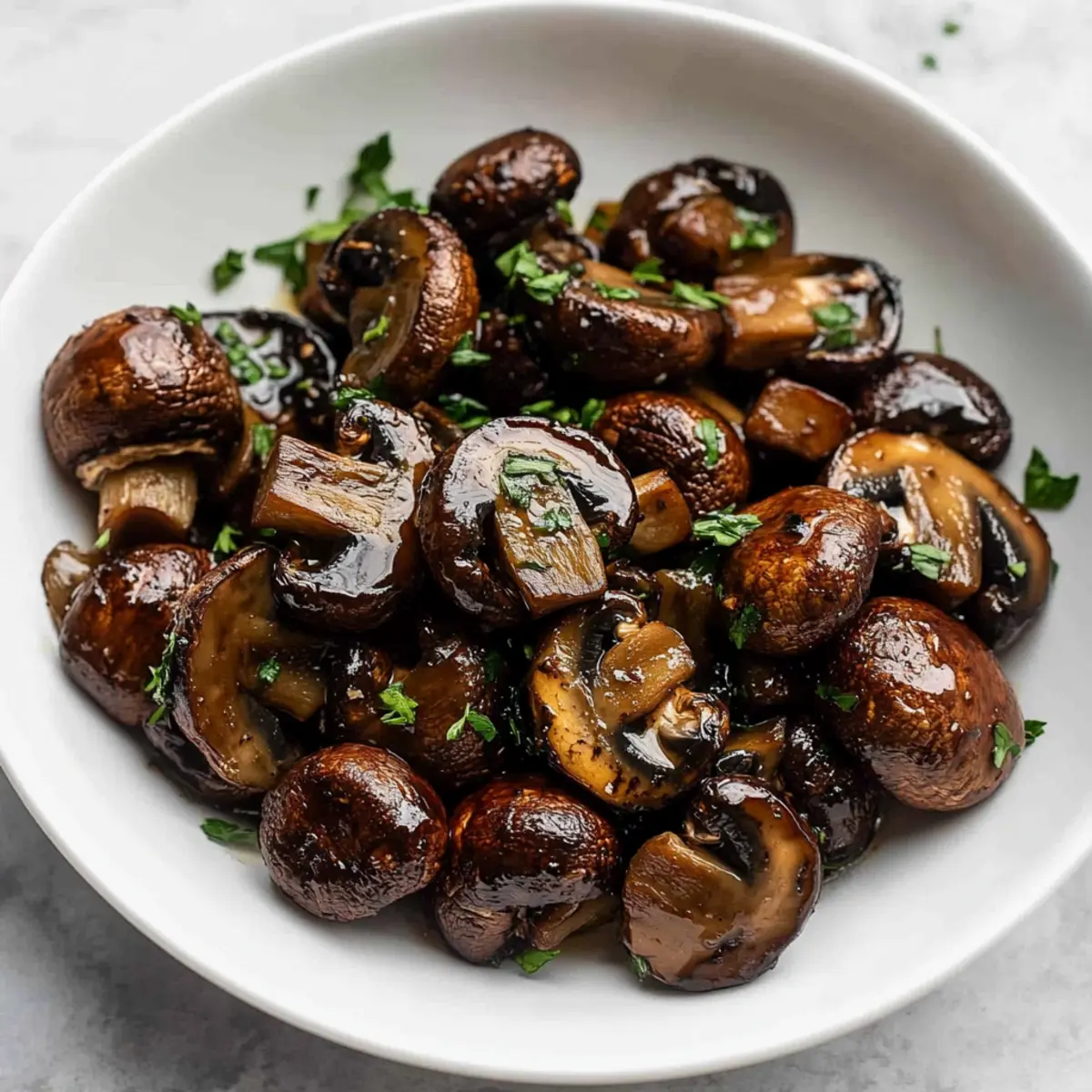 Easy Balsamic Roasted Mushrooms Recipe for Flavorful Sides