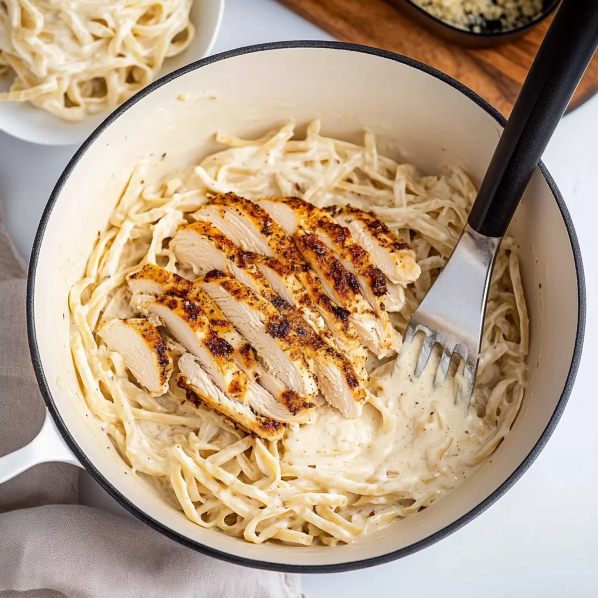 Simple Weeknight Chicken Alfredo