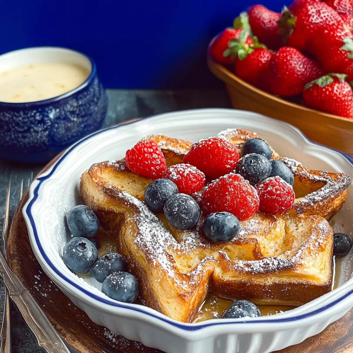 Easy Brioche French Toast Casserole