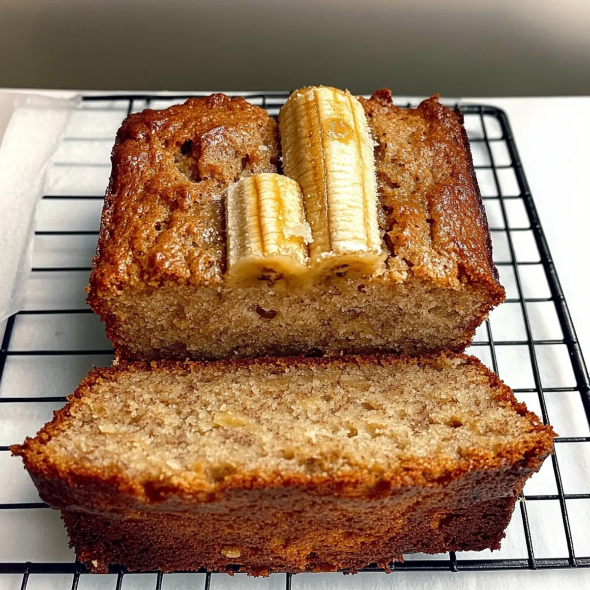 Cottage Cheese Banana Bread