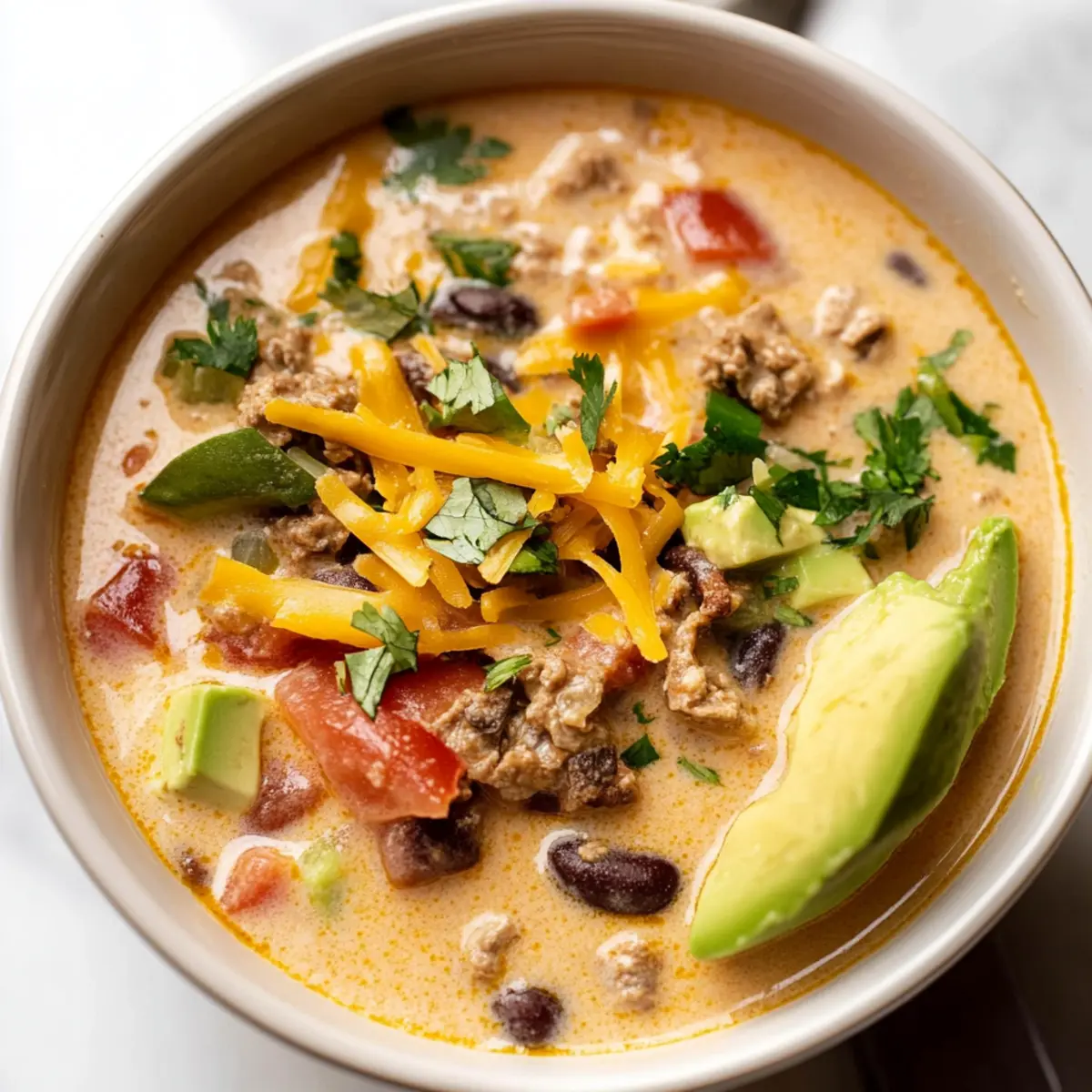 Creamy Taco Soup