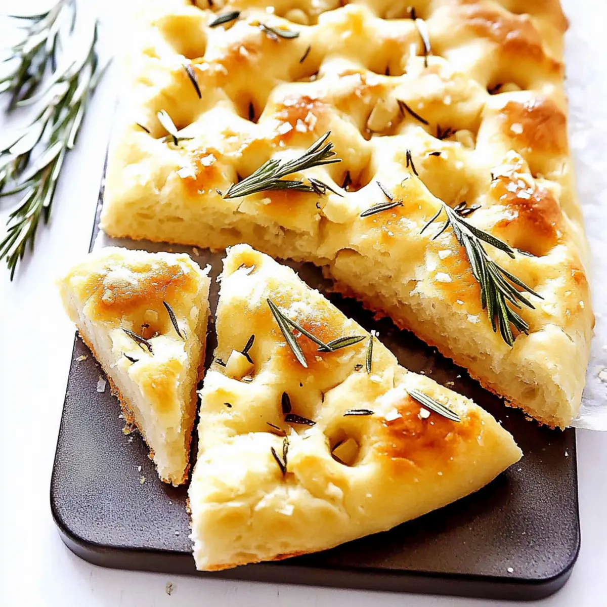 Easy Homemade Focaccia Bread