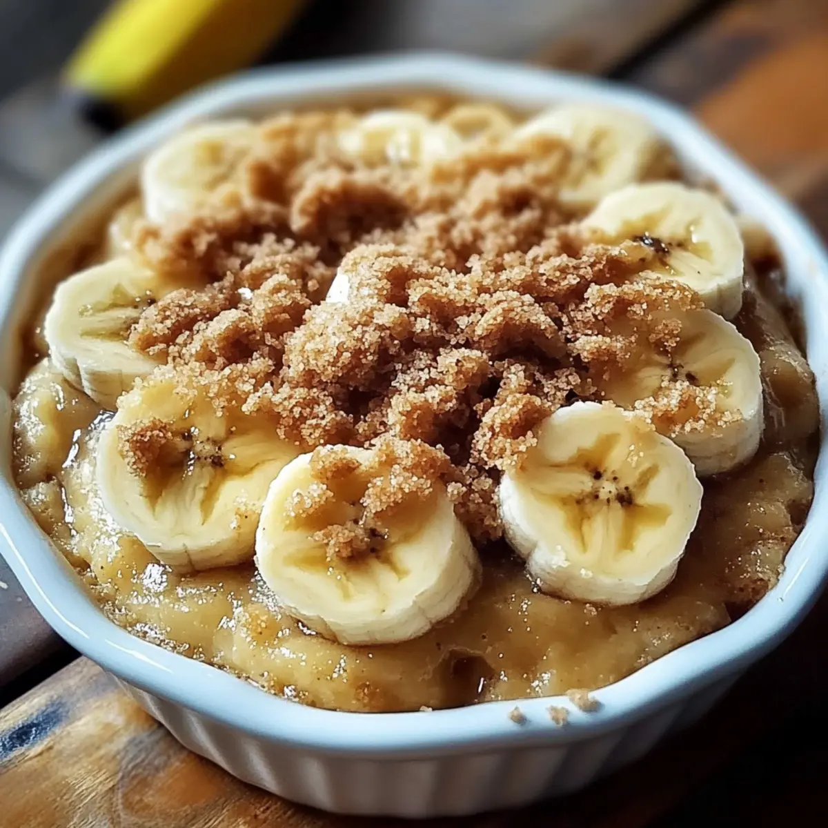 Southern Banana Cobbler