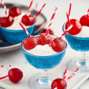 Boozy Valentine’s Cherry Bomb Drinks