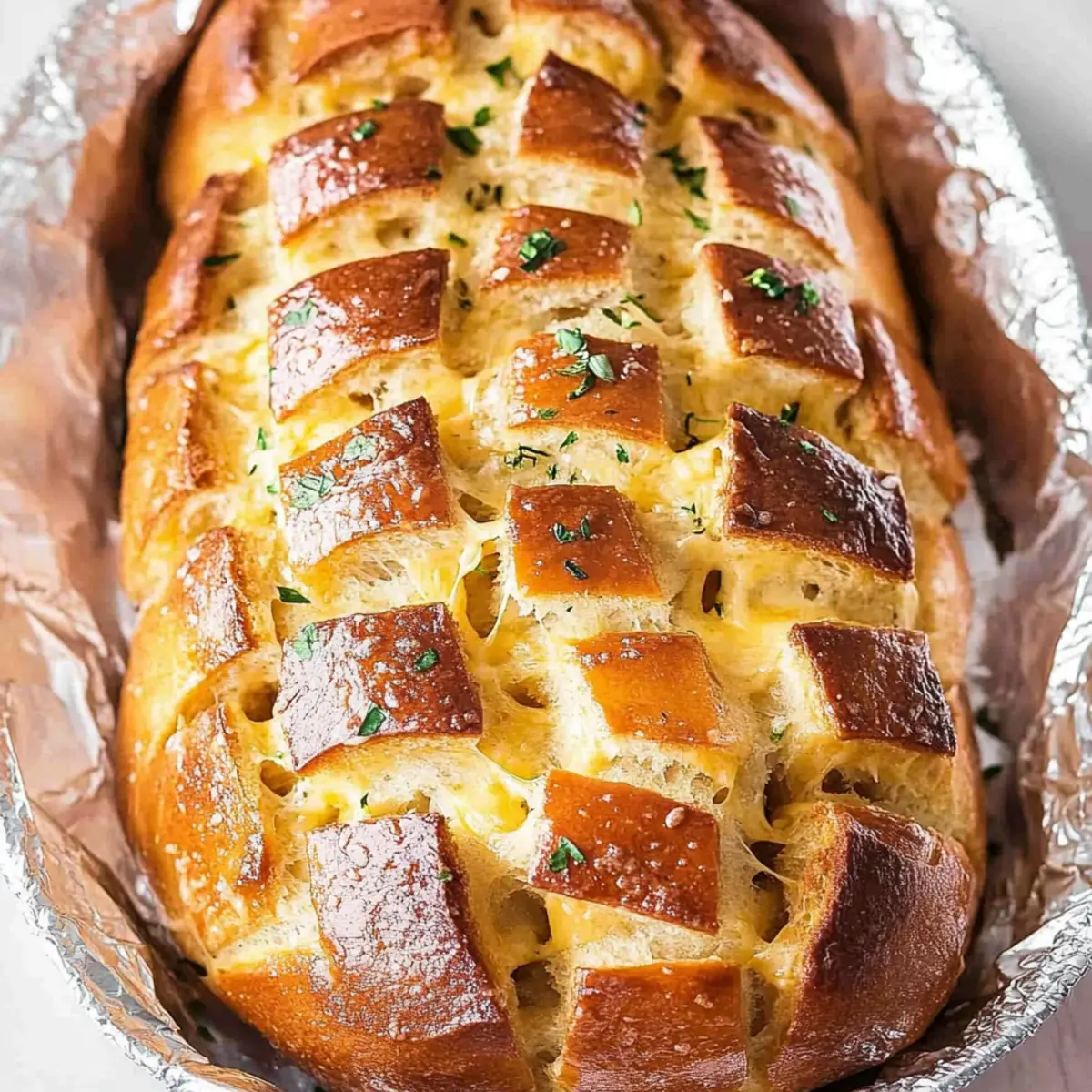 Pull-Apart Cheesy Bread