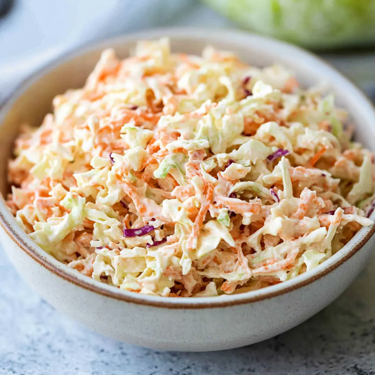 Honey Mustard Coleslaw