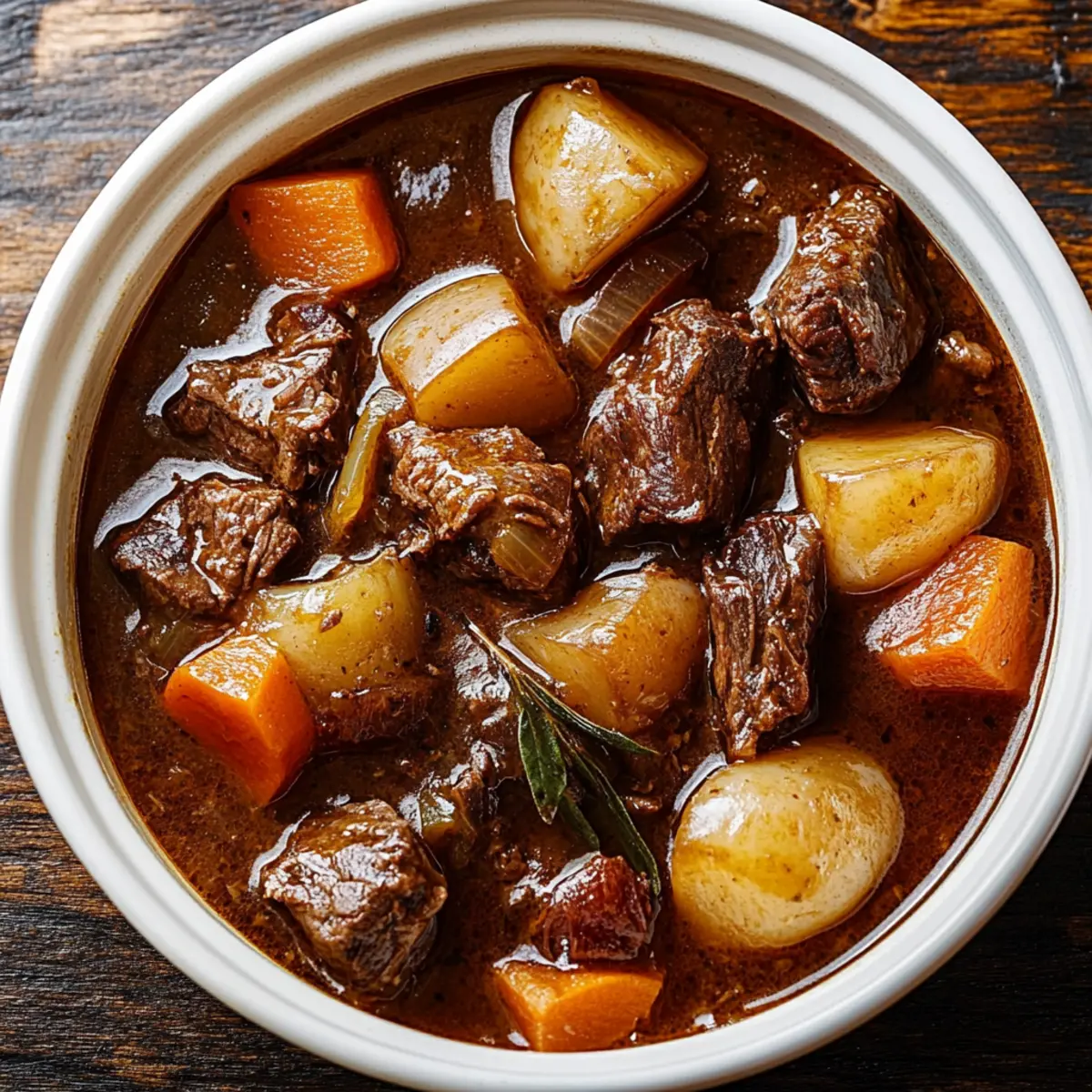 Classic Old Fashioned Beef Stew Recipe for Hearty Family Meals