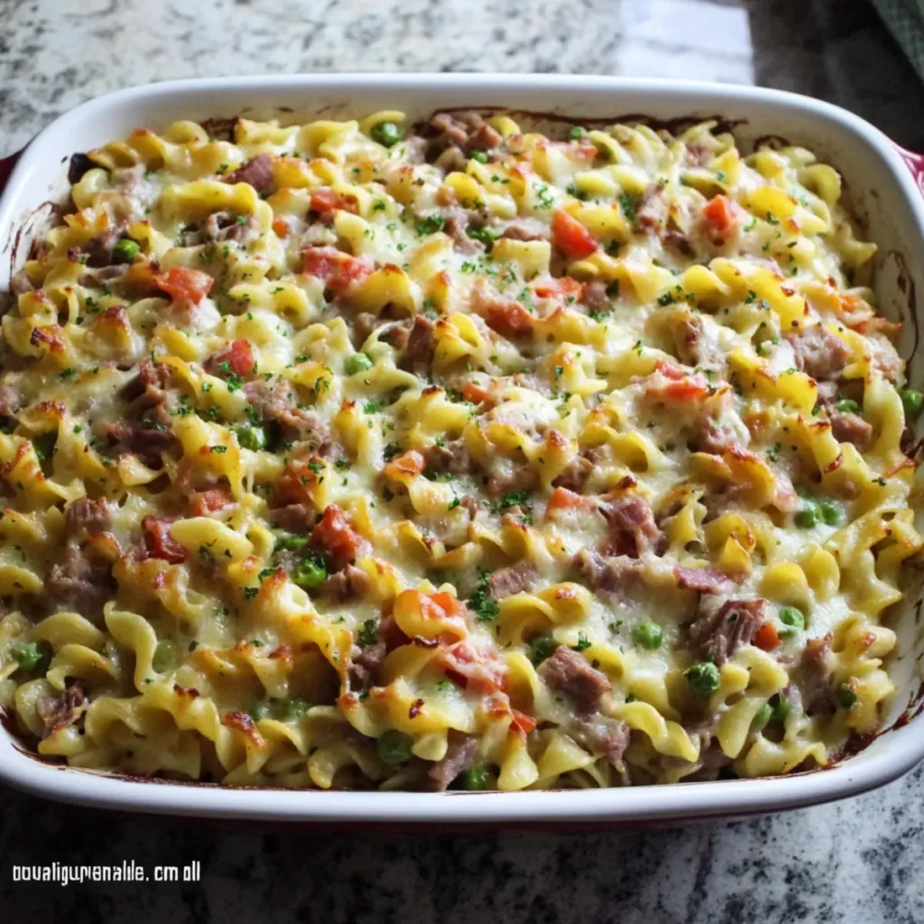Corned Beef & Noodle Casserole