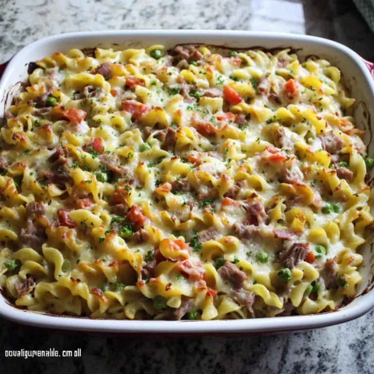 Corned Beef & Noodle Casserole