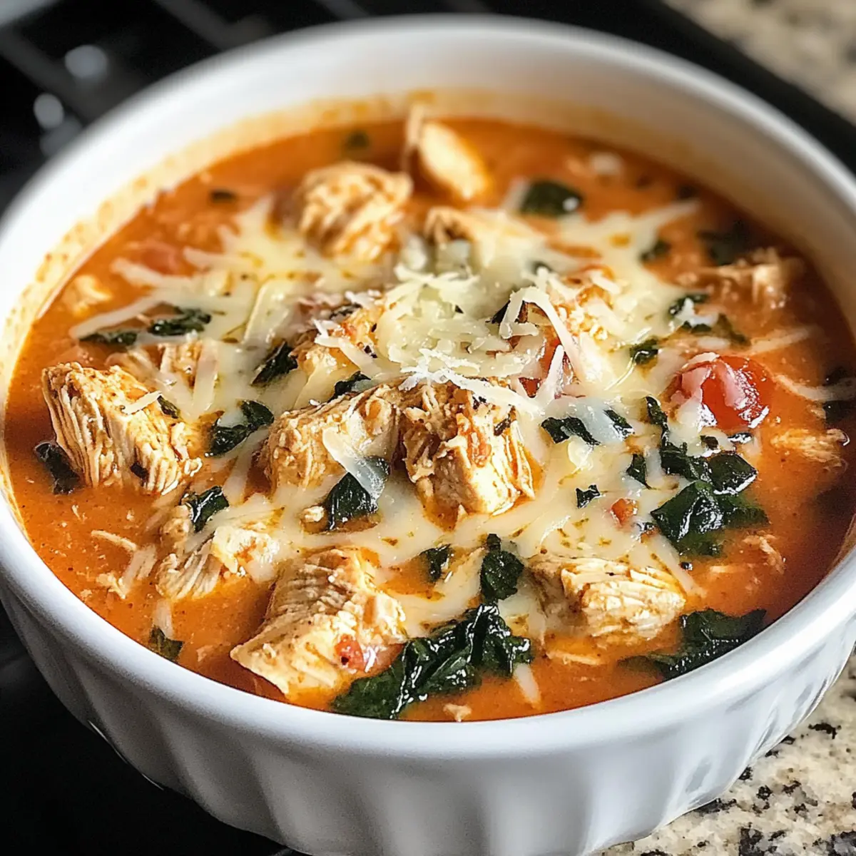 Crockpot Chicken Parmesan Soup: Creamy Comfort in Every Bowl