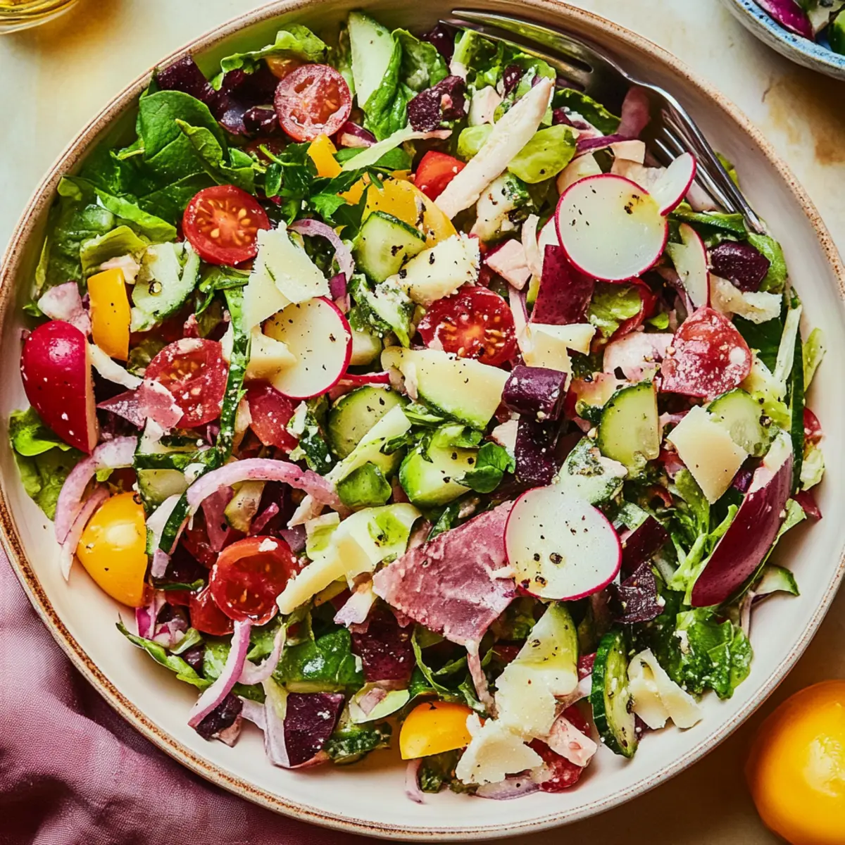 Easy Traditional Italian Chopped Salad Recipe for Fresh Flavor