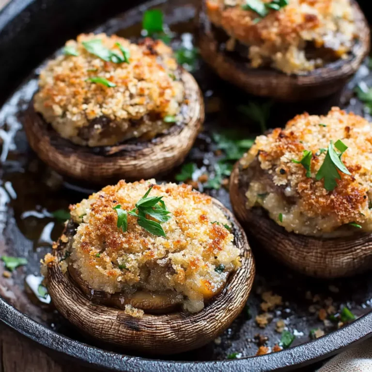 Easy Stuffed Mushrooms