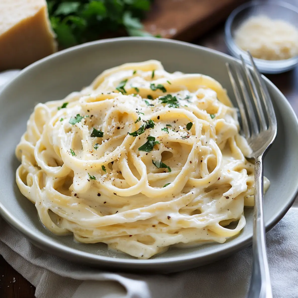 Classic Homemade Alfredo Sauce