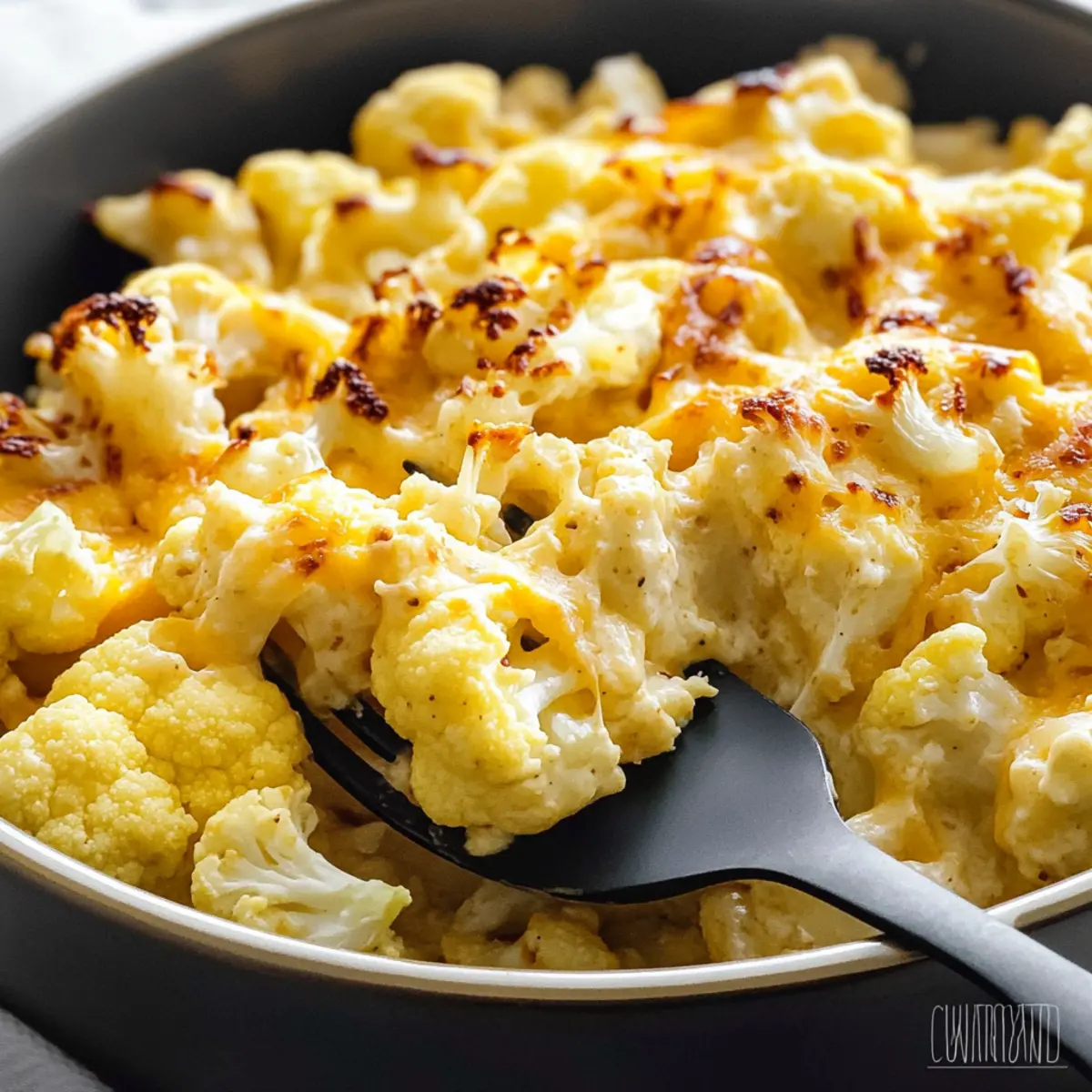 Keto Cauliflower Cheese