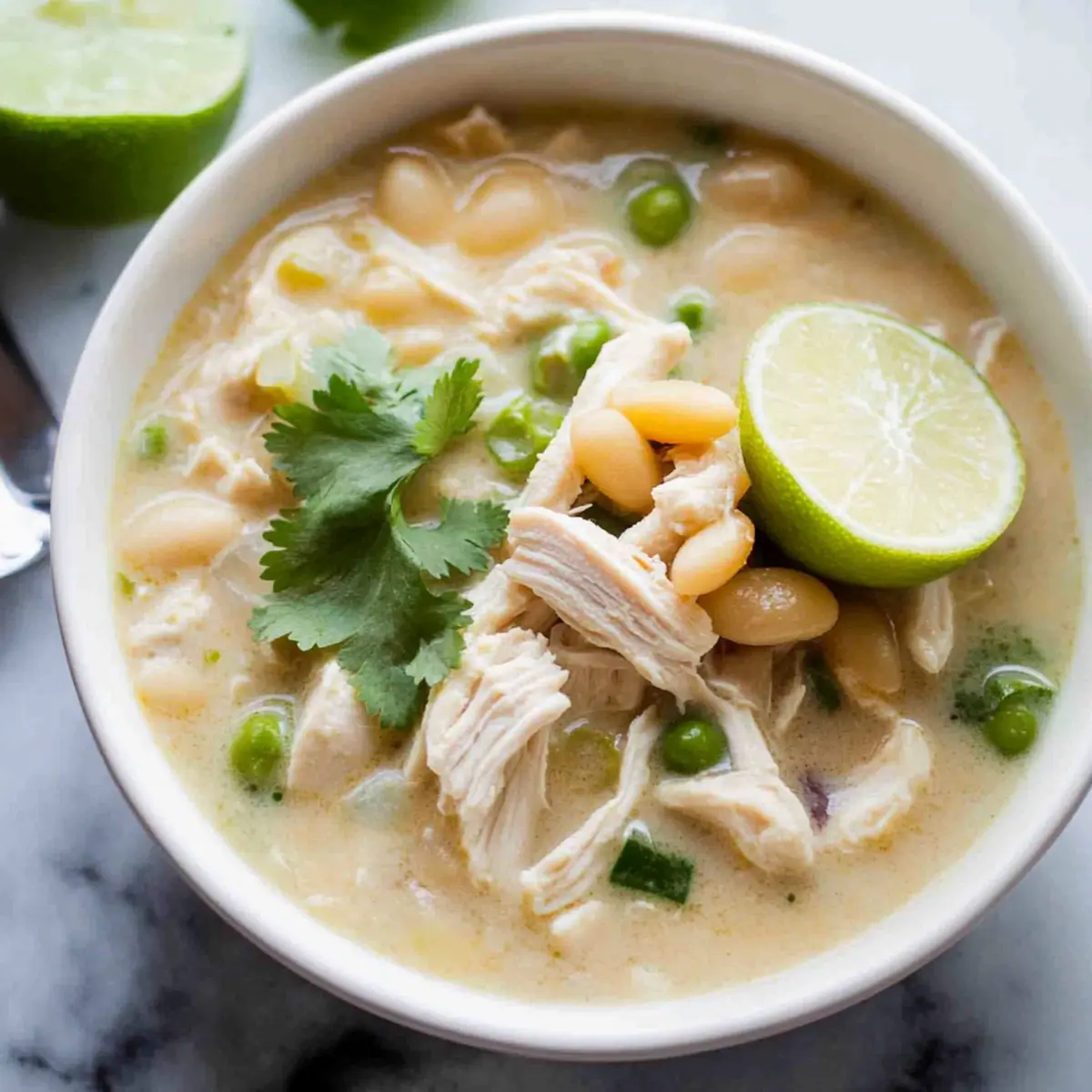 Creamy White Chicken Chili