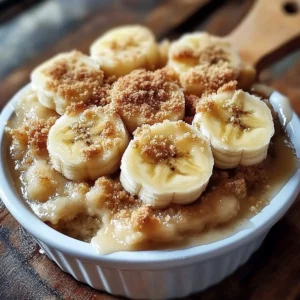 Southern Banana Cobbler