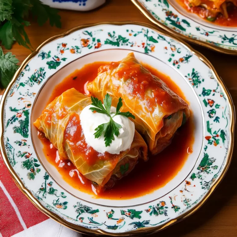Ukrainian cabbage rolls