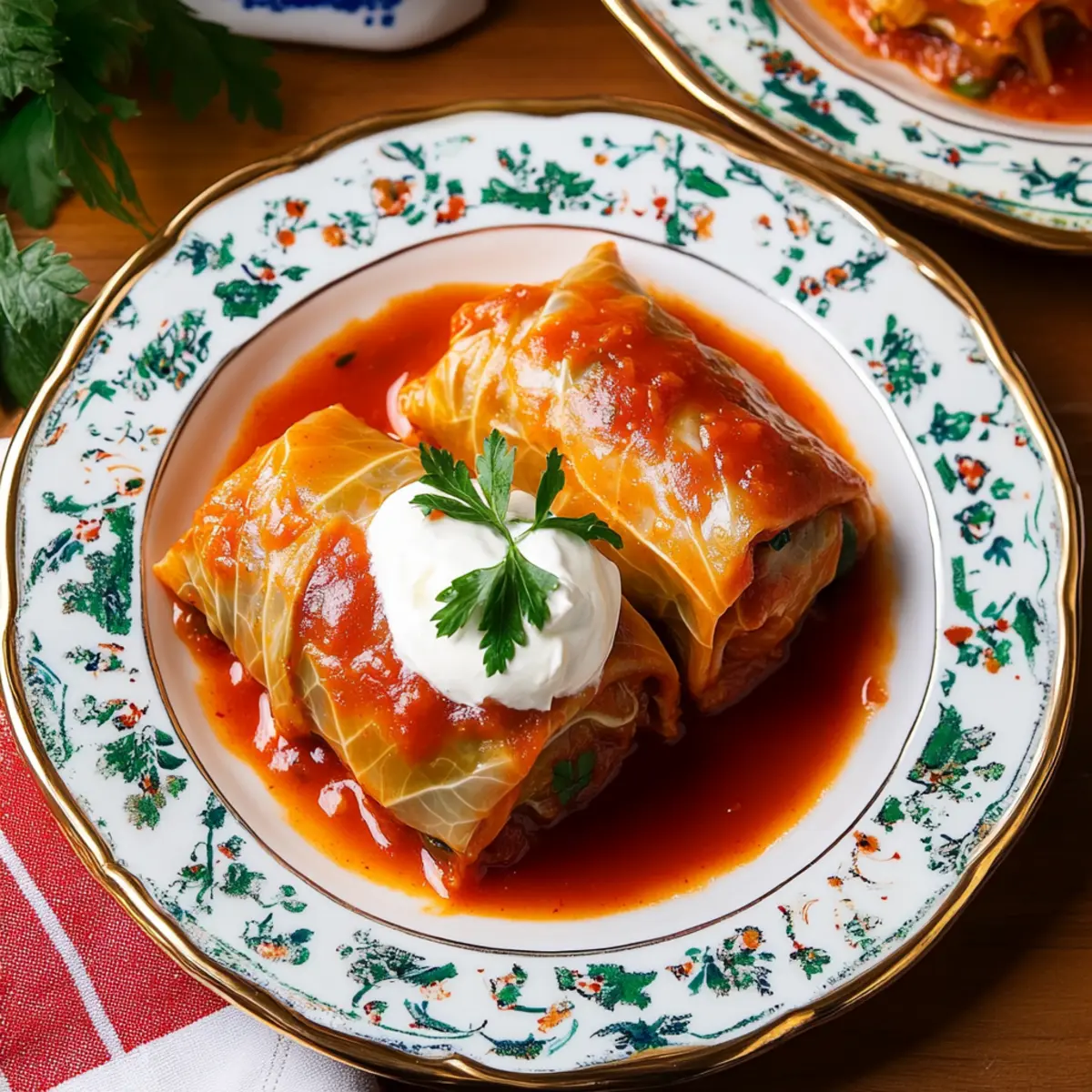 Ukrainian cabbage rolls