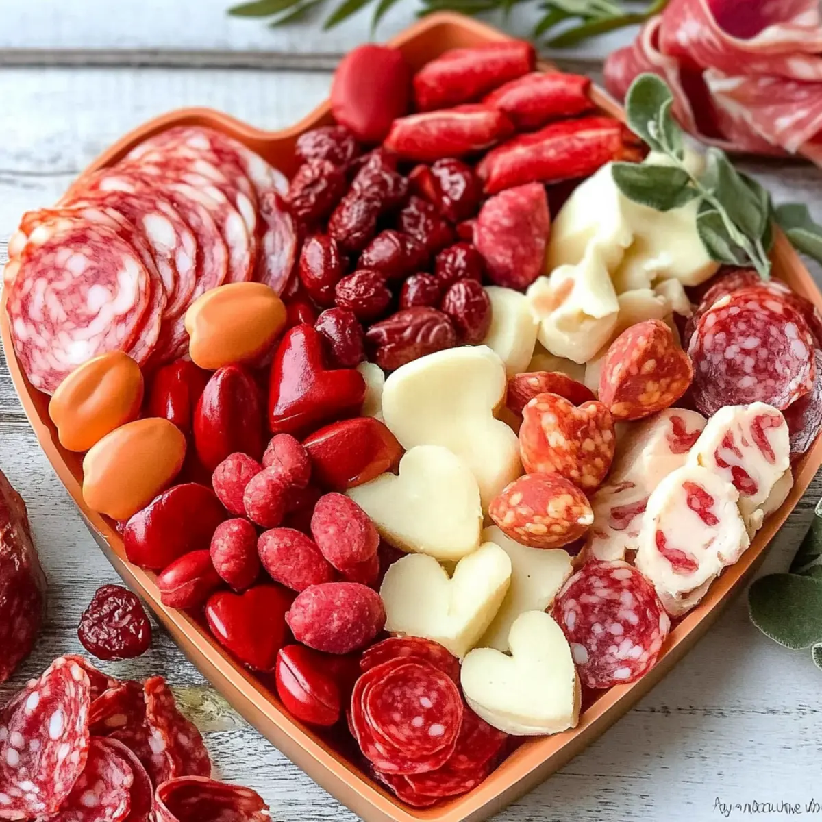 Mini Valentine Charcuterie