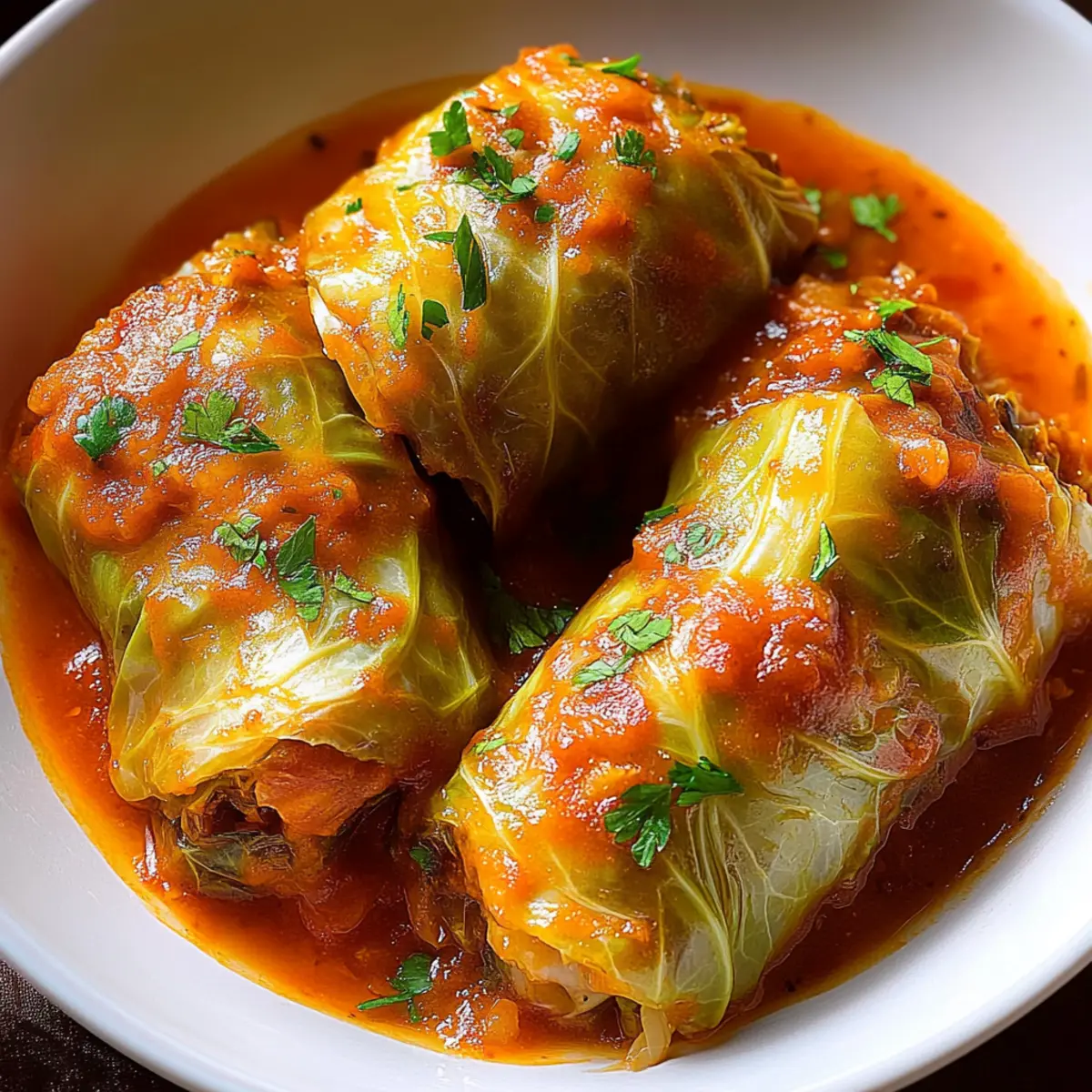 Traditional Polish Stuffed Cabbage