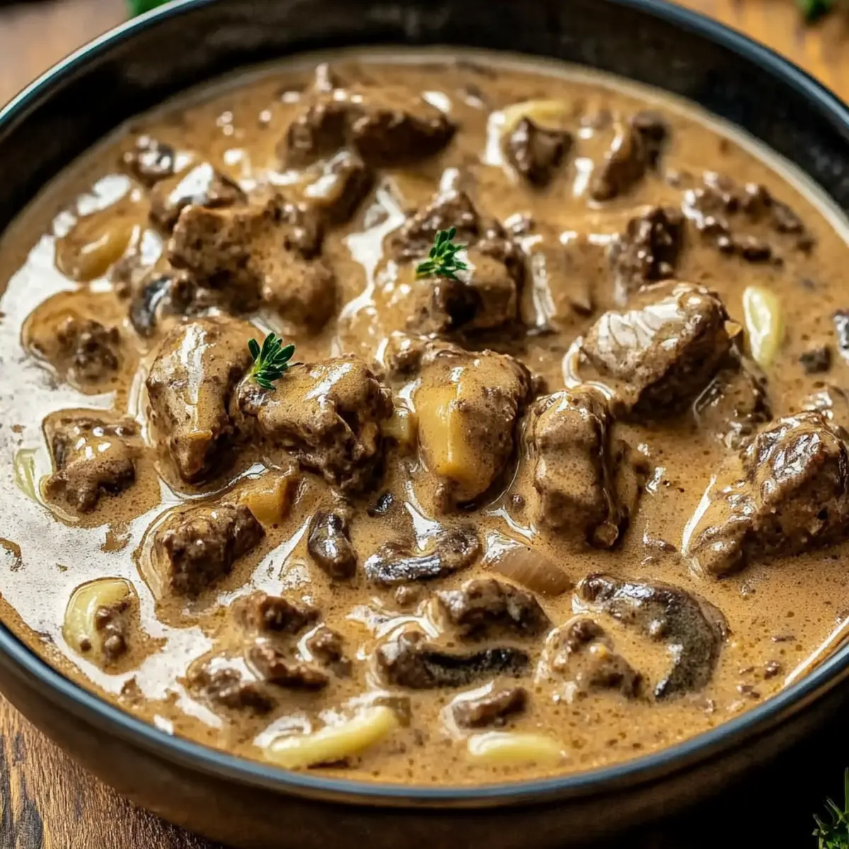 Gordon Ramsay Beef Stroganoff