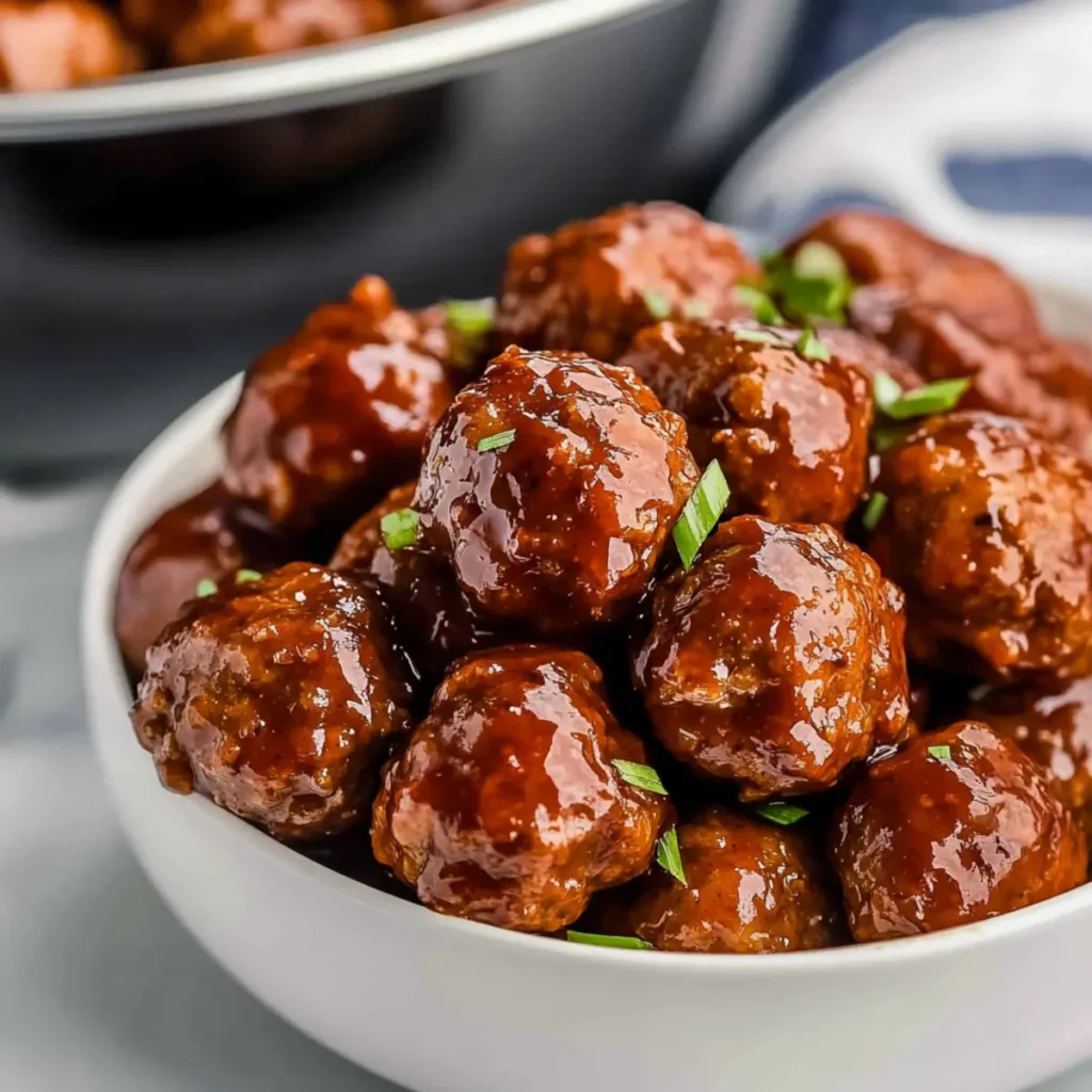 Sweet Chili Meatballs Crockpot