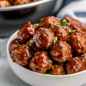 Sweet Chili Meatballs Crockpot