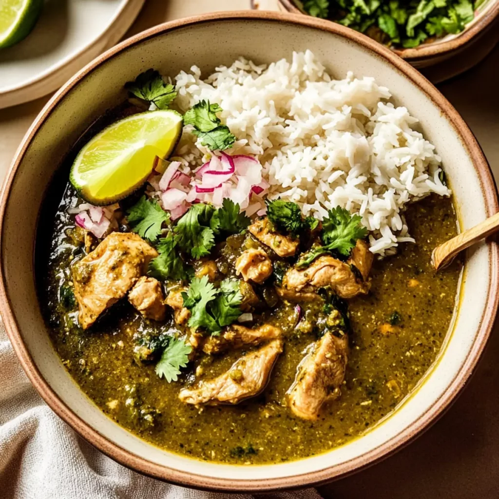 Authentic Chicken Chile Verde Recipe