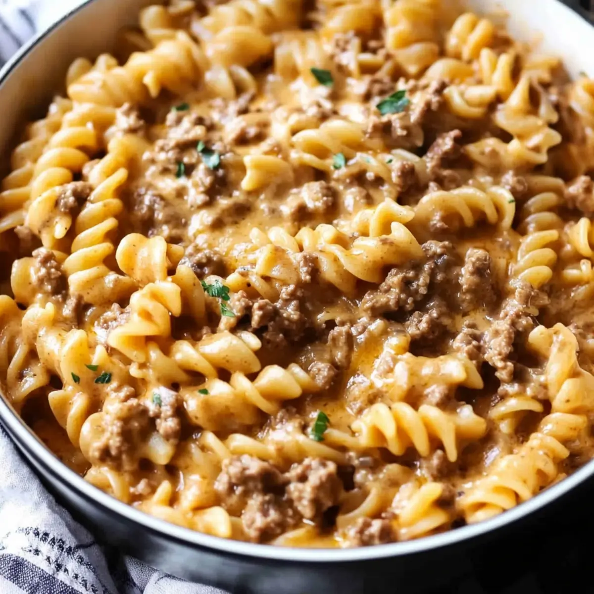 Delicious Creamy Beef Pasta Recipe Ready in Just 30 Minutes