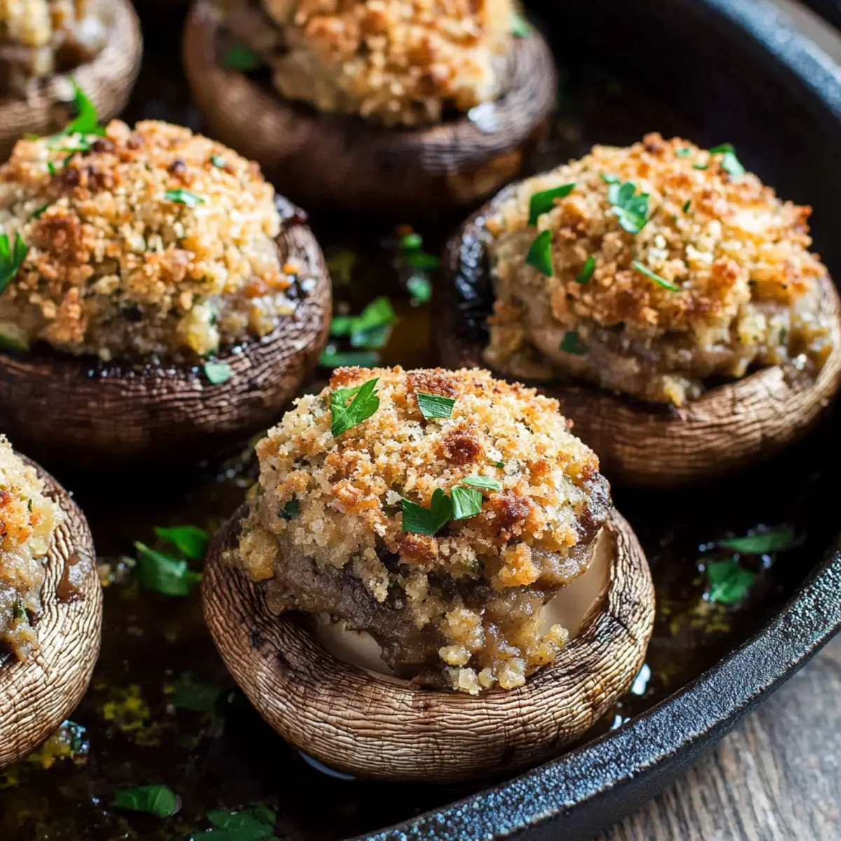 Easy Stuffed Mushrooms Recipe Ready in Just 26 Minutes
