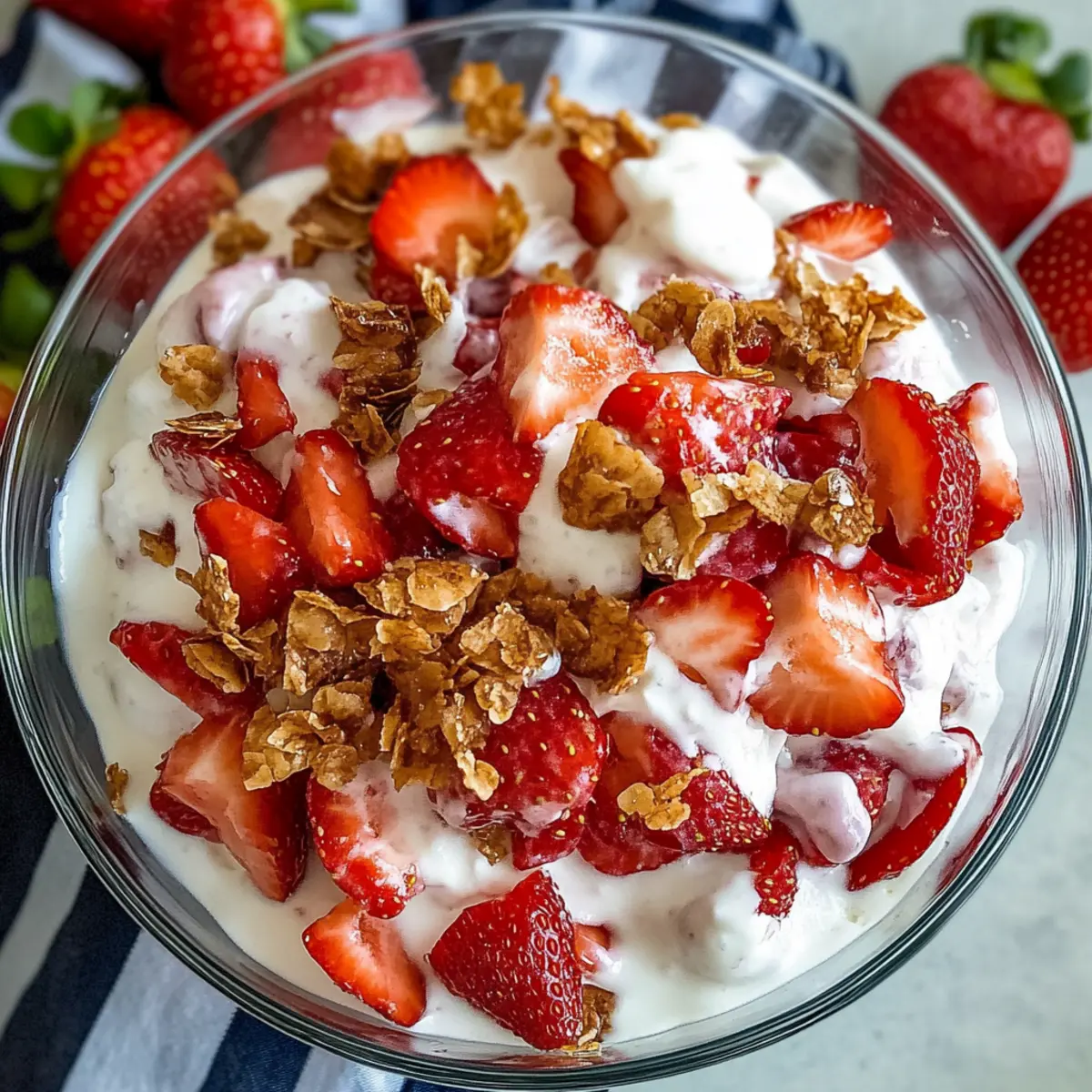 Strawberry Crackle Salad