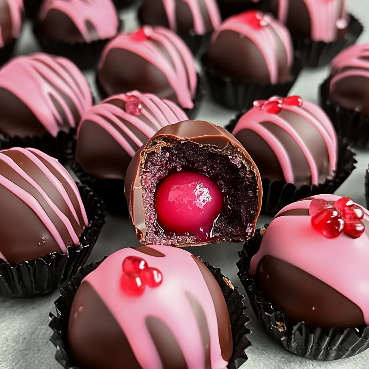 Cherry Mash Truffles
