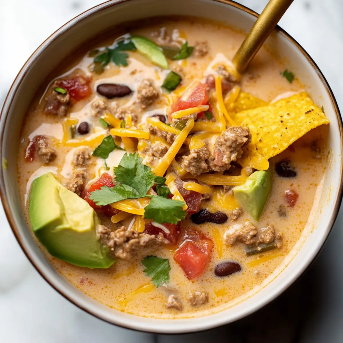 Creamy Taco Soup