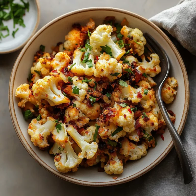 Healthy side dishes with cauliflower
