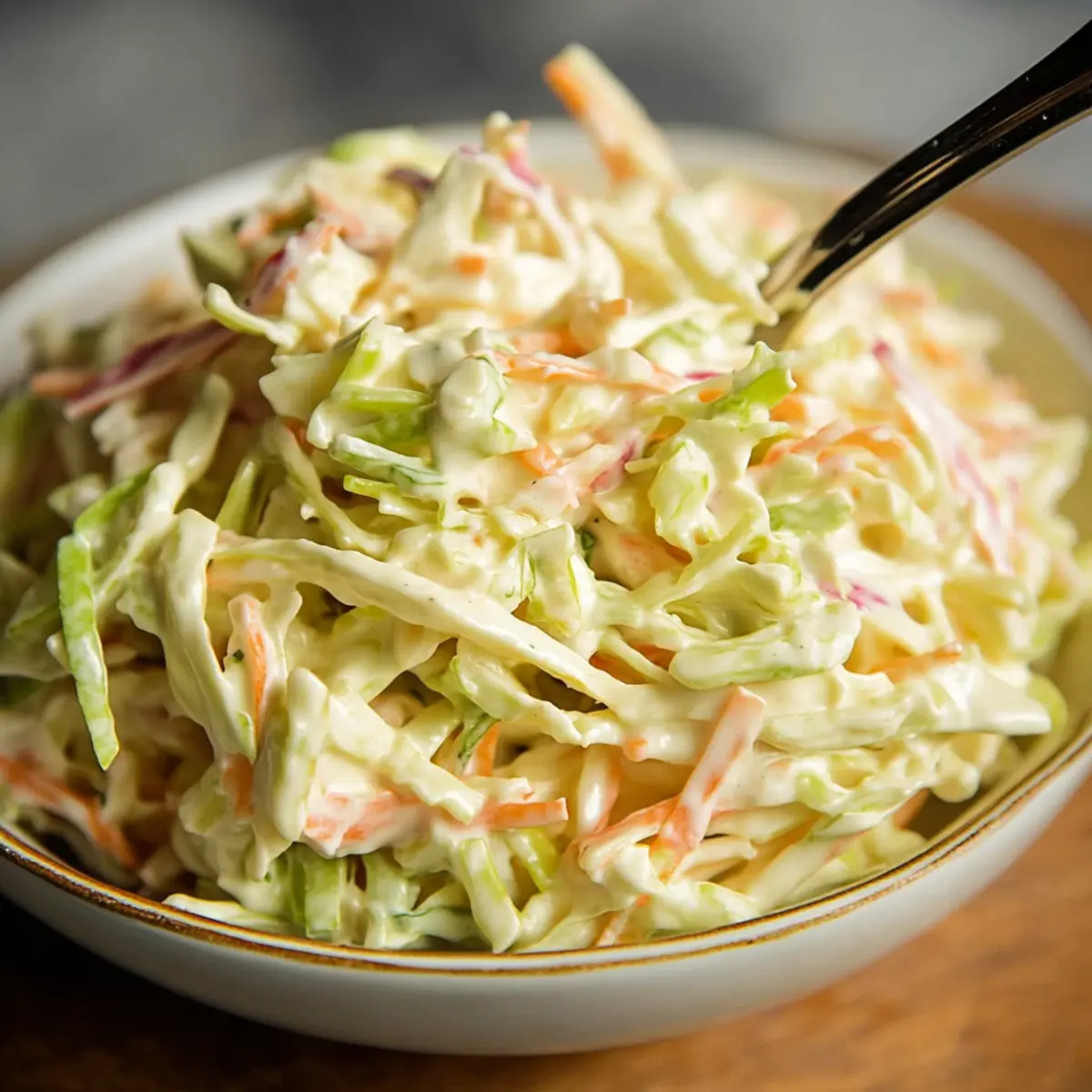 Ultimate Viral Creamy Coleslaw