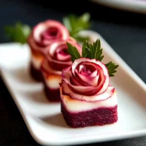 Valentine’s Rose Appetizer