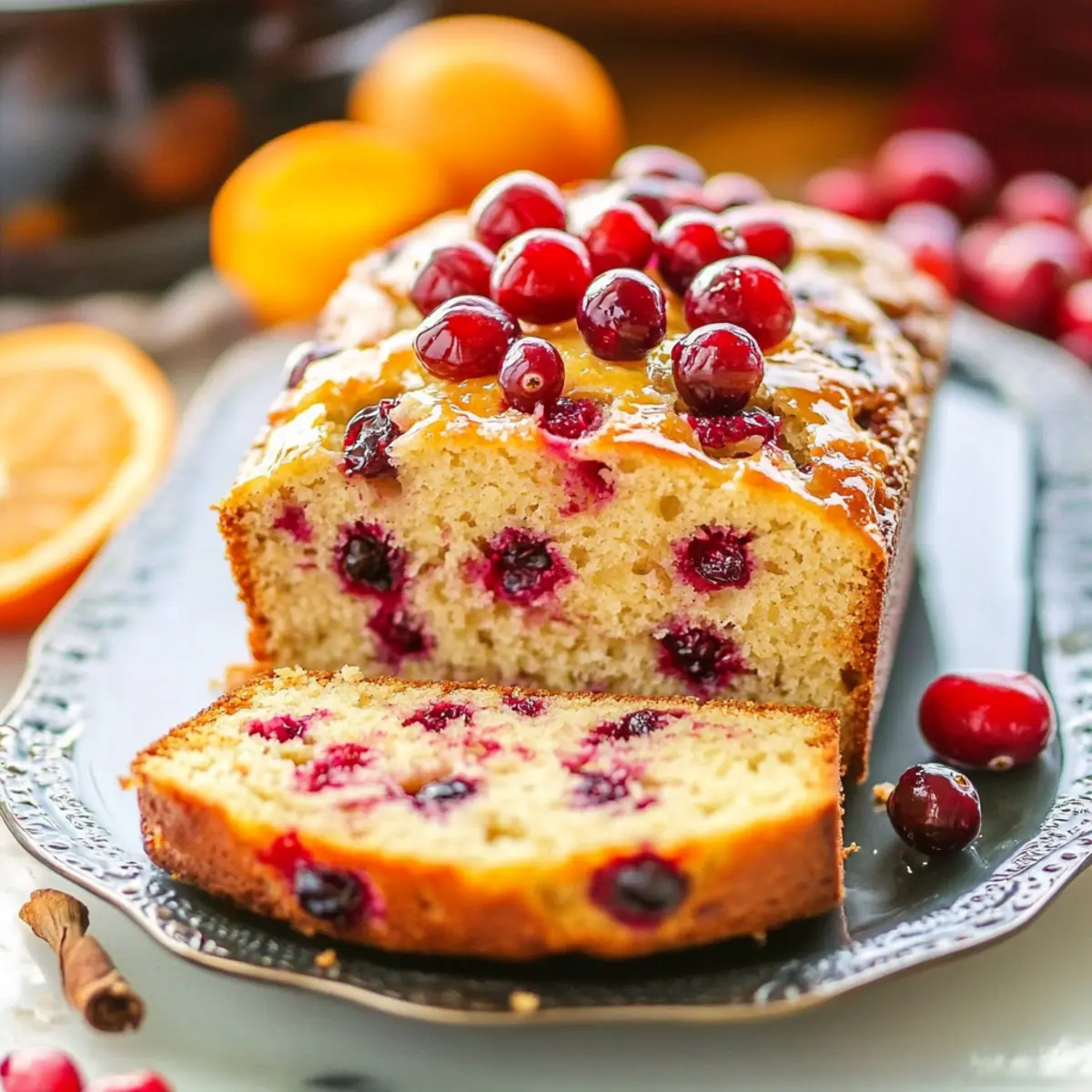 Cranberry Orange Bread