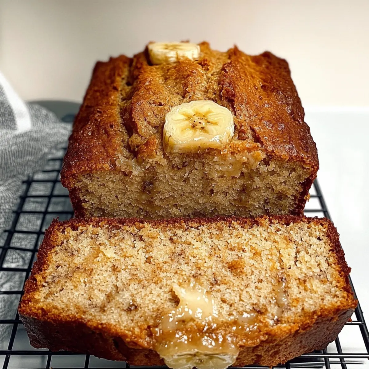 Cottage Cheese Banana Bread