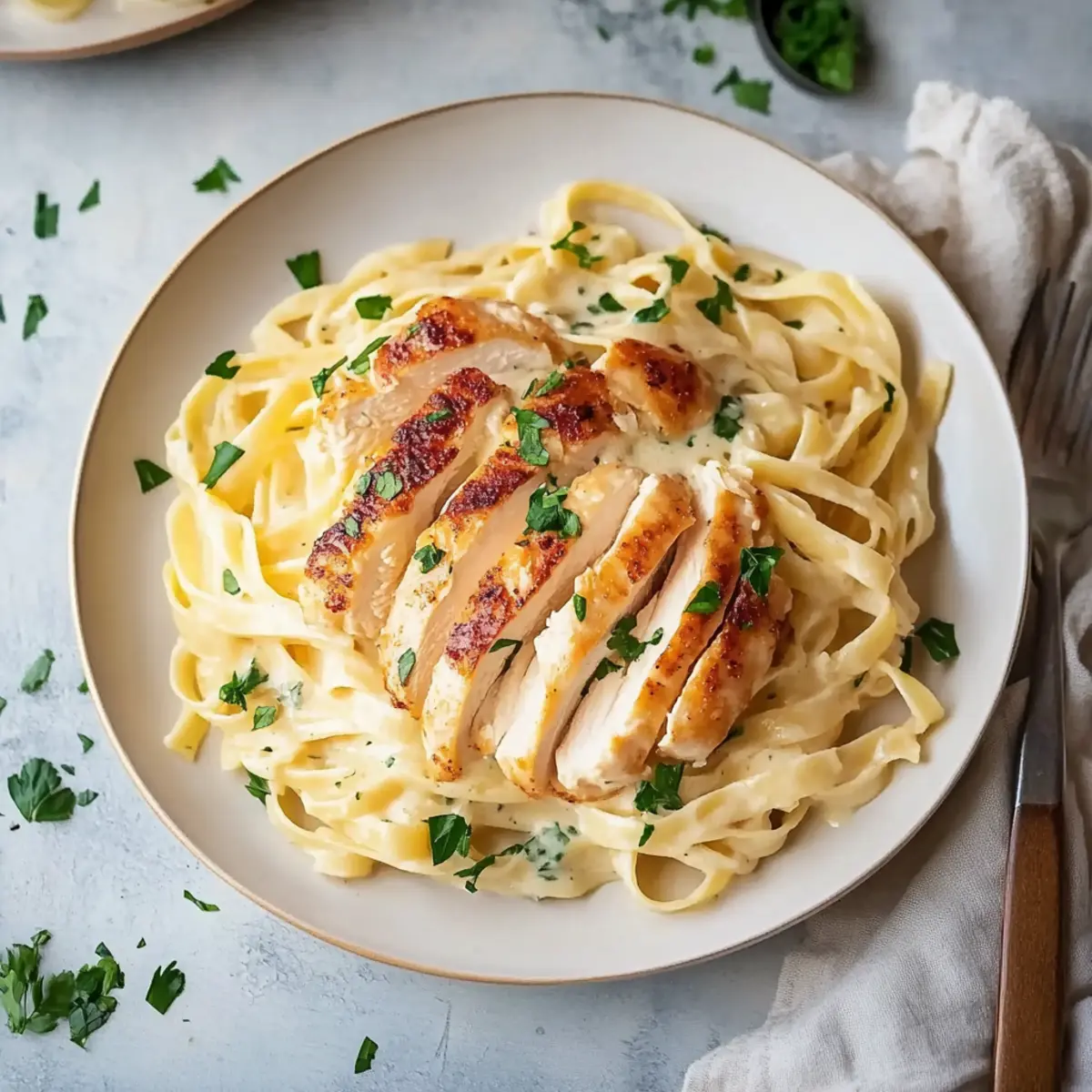 Delicious Copycat Olive Garden Chicken Alfredo Recipe at Home