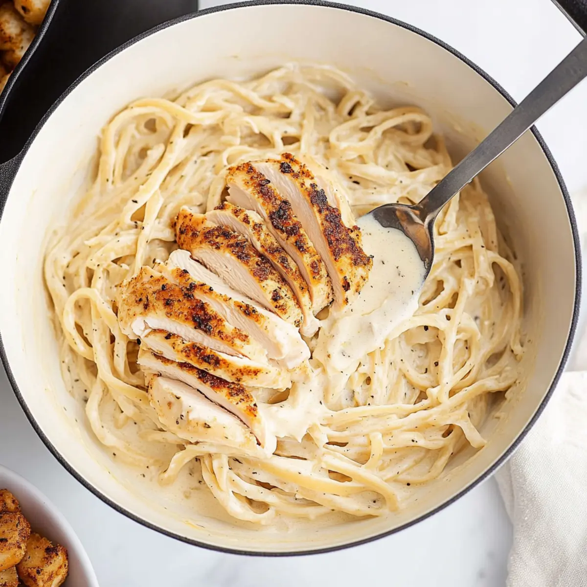 Simple Weeknight Chicken Alfredo