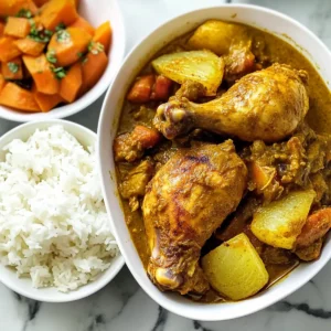 Authentic Jamaican Curry Chicken
