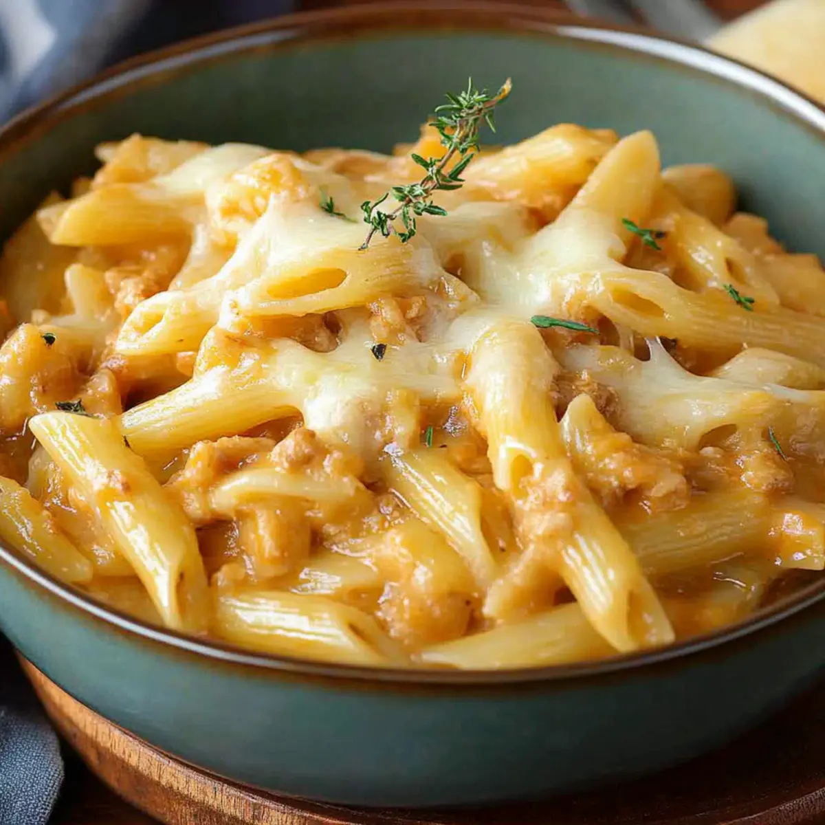 One-Pot Pasta façon soupe à l’oignon