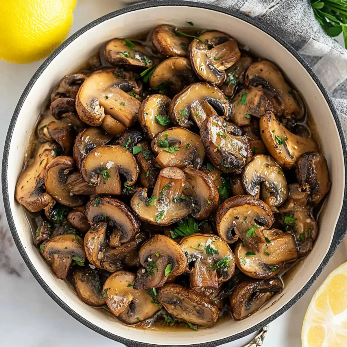 Texas Roadhouse-Style Sautéed Mushrooms