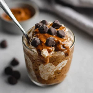 Cookie Dough Overnight Oats