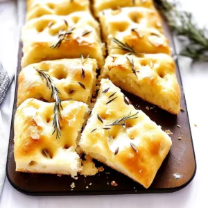 Easy Homemade Focaccia Bread